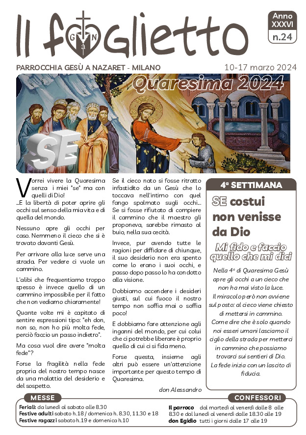 thumbnail of N24 – 10/3/2024 – SE costui non venisse da DIO