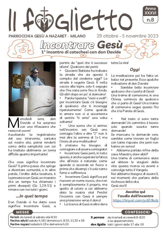 thumbnail of N8 – 29/10/2023 – Incontrare Gesù