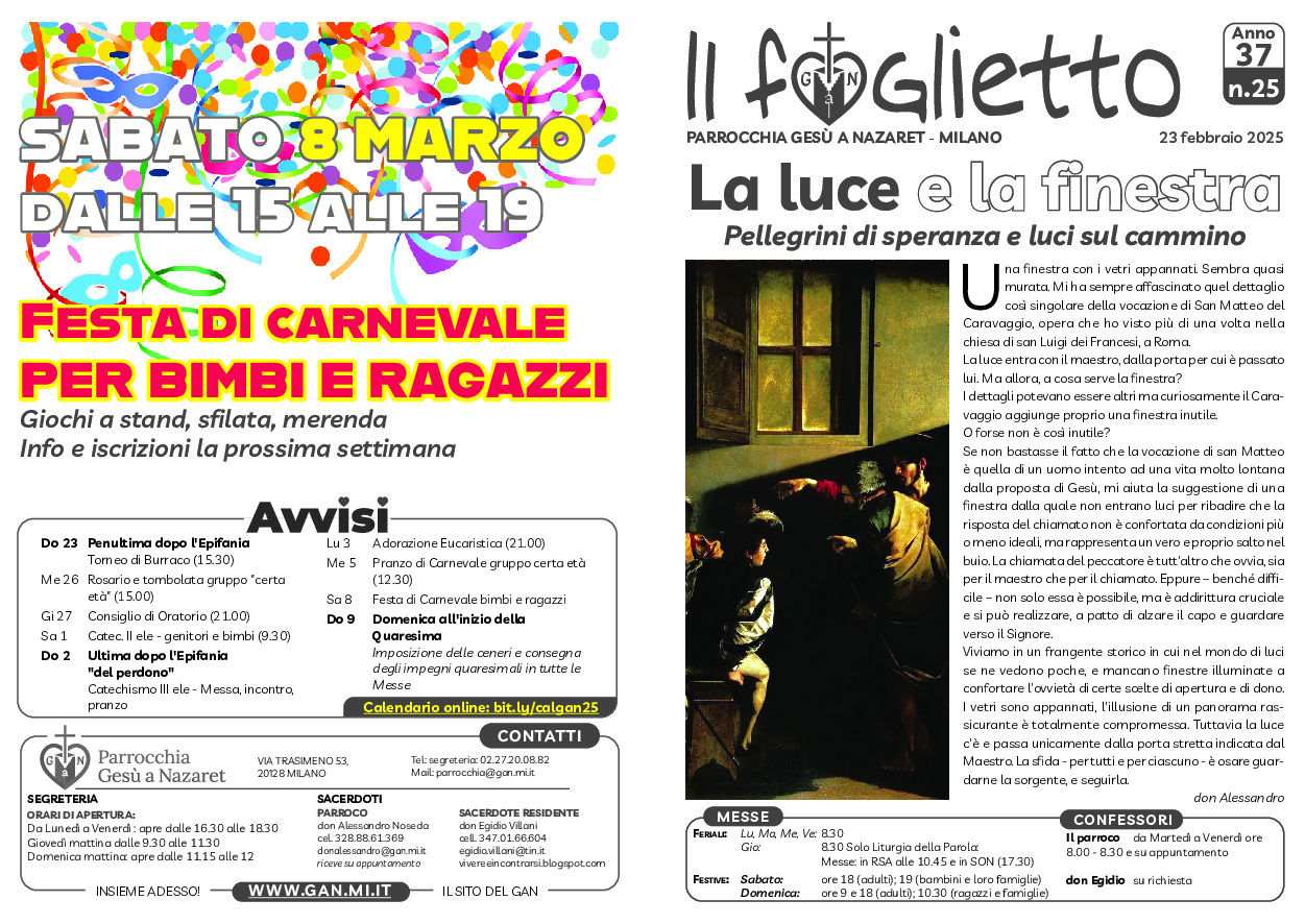 thumbnail of N25 – 23/2/2025 – La luce e la finestra – Parlando di felicità