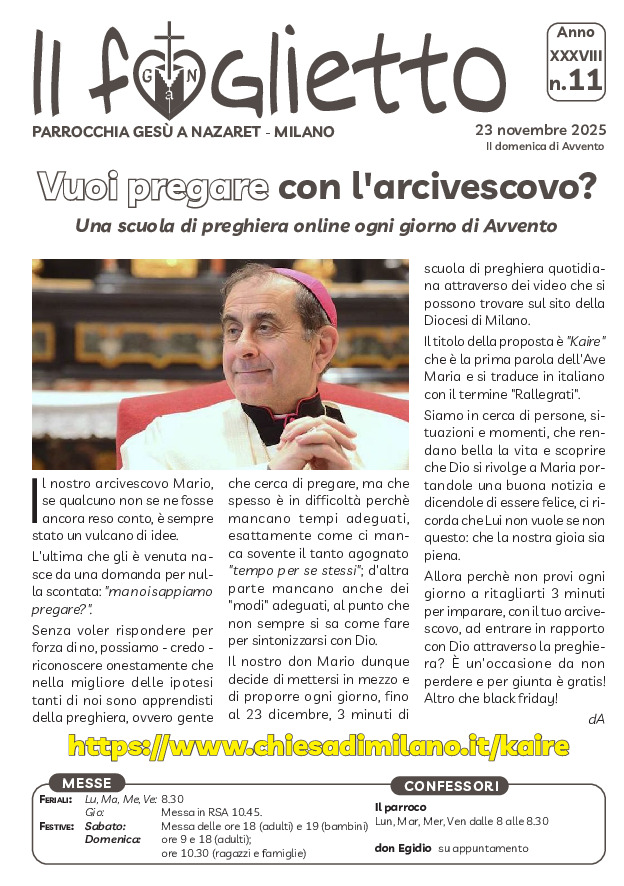 thumbnail of N11 – 23/11/2025 – Vuoi pregare con l’arcivescovo?