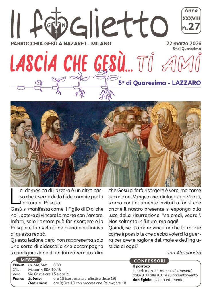 thumbnail of N27 – 22/3/2026 – Lascia che Gesù… ti ami – Una bussola per i genitori